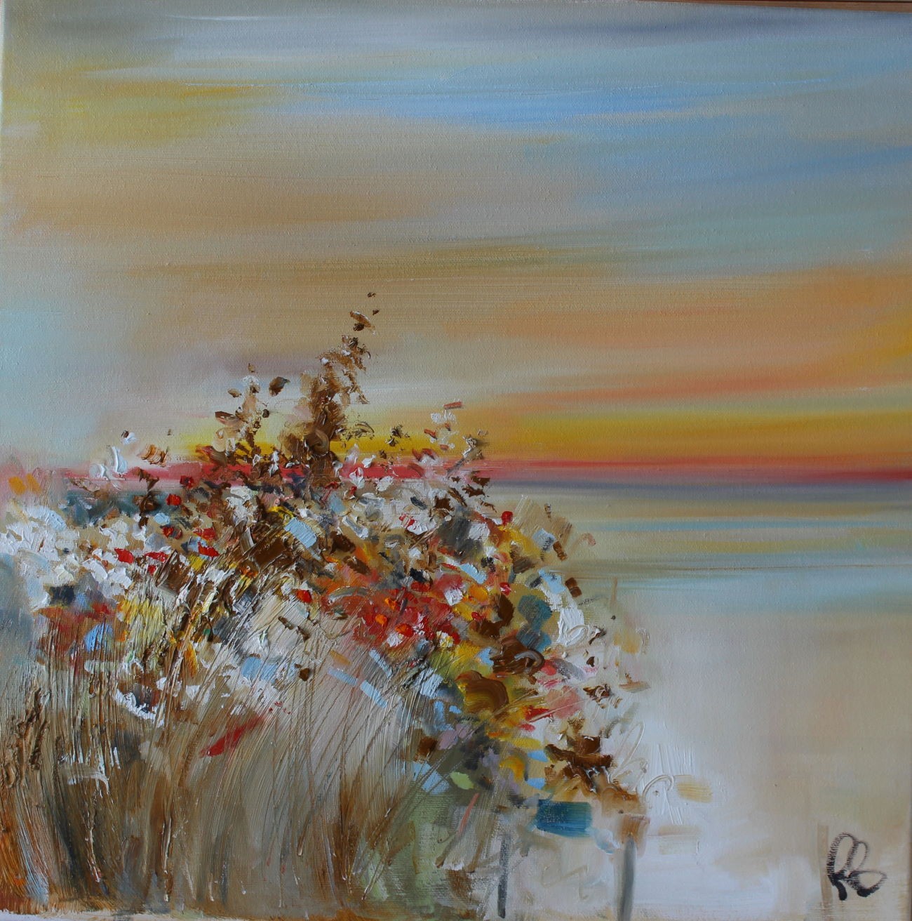 'Floral Shores' by artist Rosanne Barr